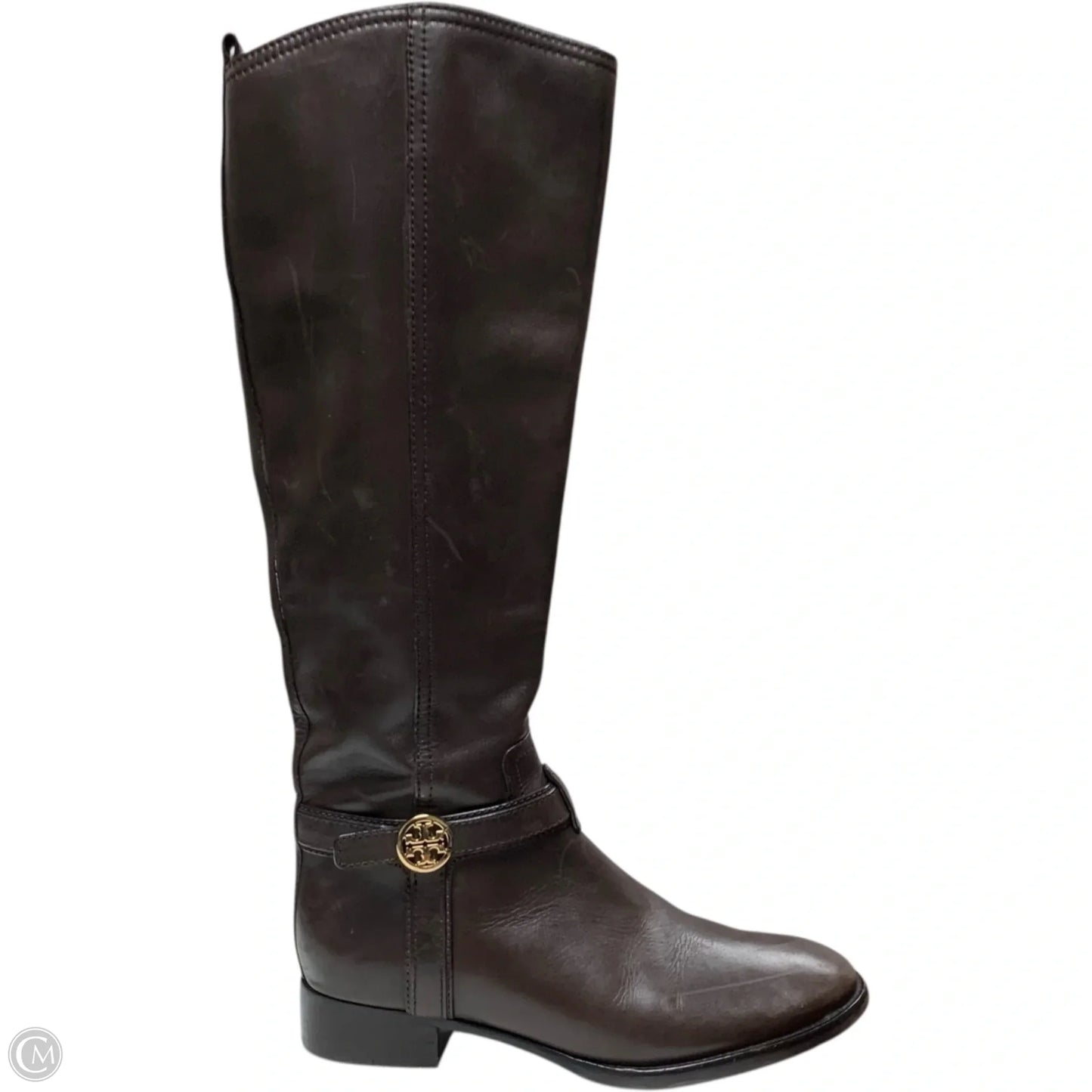 Boots Designer By Tory Burch In Brown, Size: 7.5