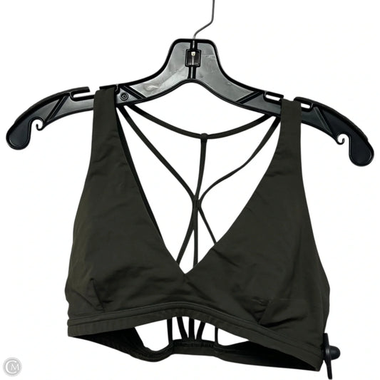 Athletic Bra By Lululemon In Green, Size: M