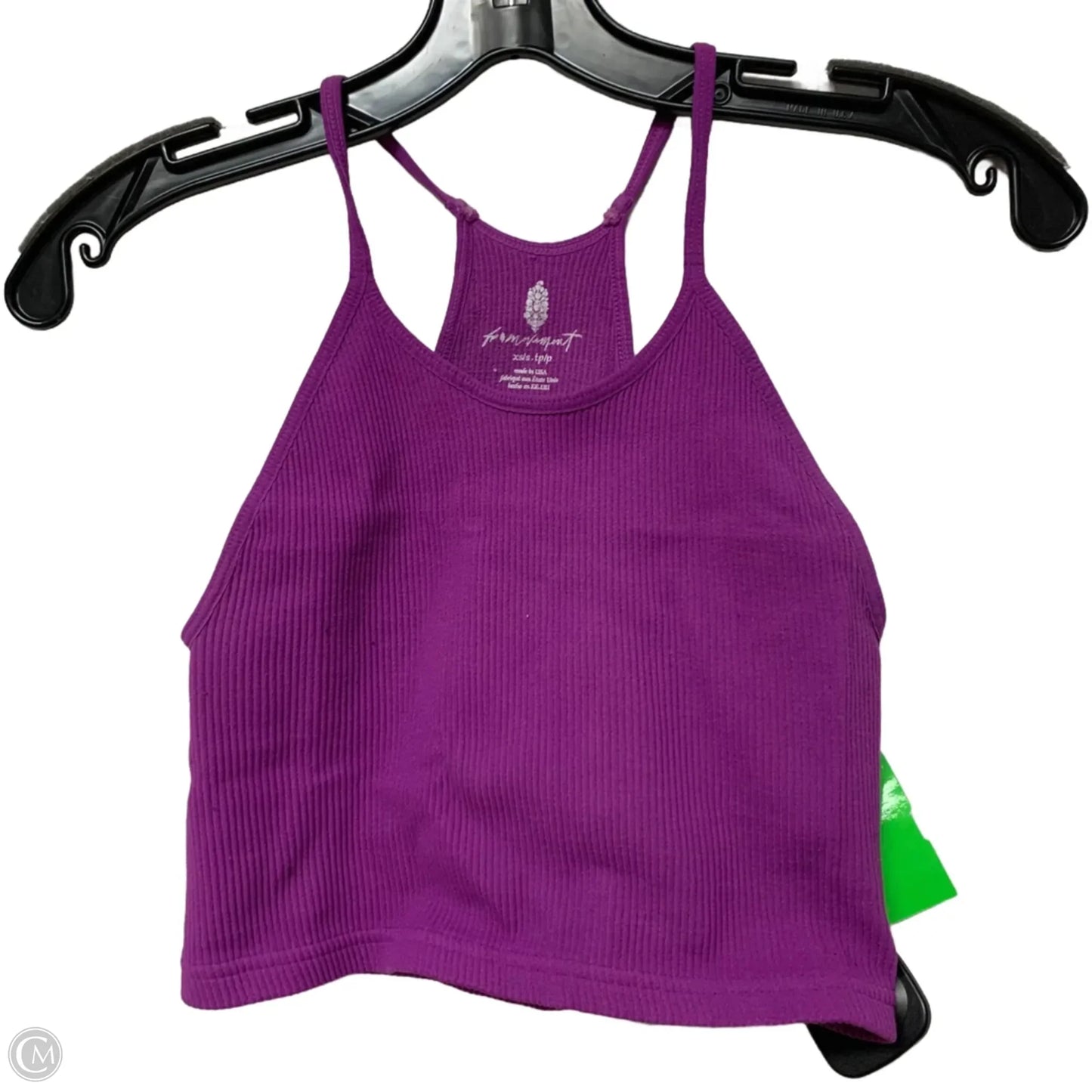 Athletic Tank Top By Free People In Purple, Size: Xs