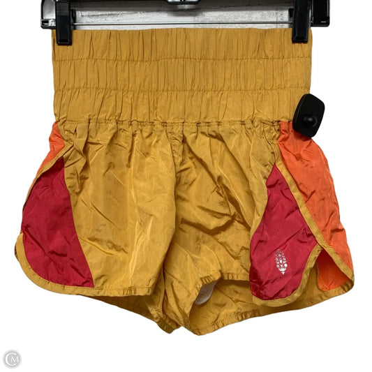 Athletic Shorts By Free People In Yellow, Size: S