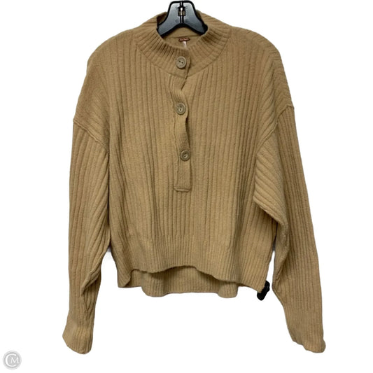 Sweater By Free People In Tan, Size: S