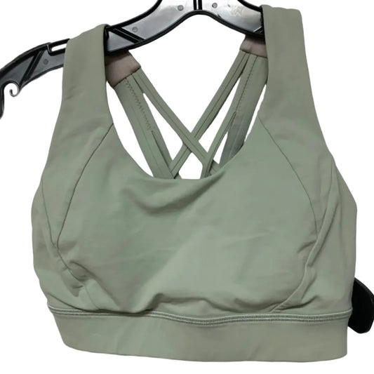 Athletic Bra By Lululemon In Green, Size: S