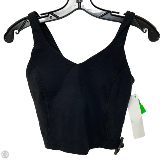 Athletic Tank Top By Lululemon In Black, Size: Xs