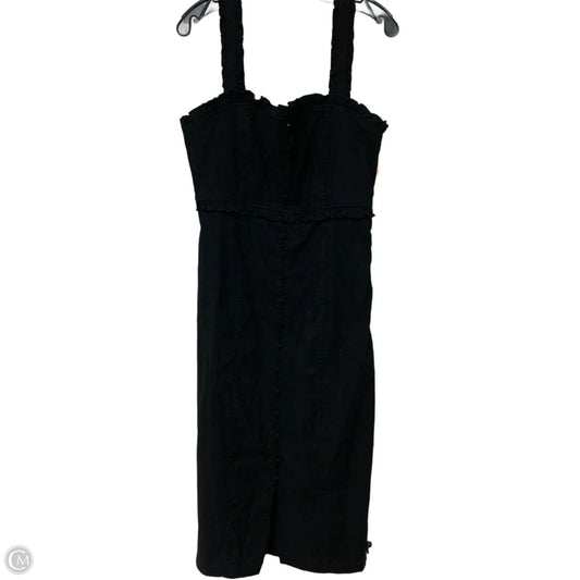 Dress Casual Maxi By Anthropologie In Black, Size: L
