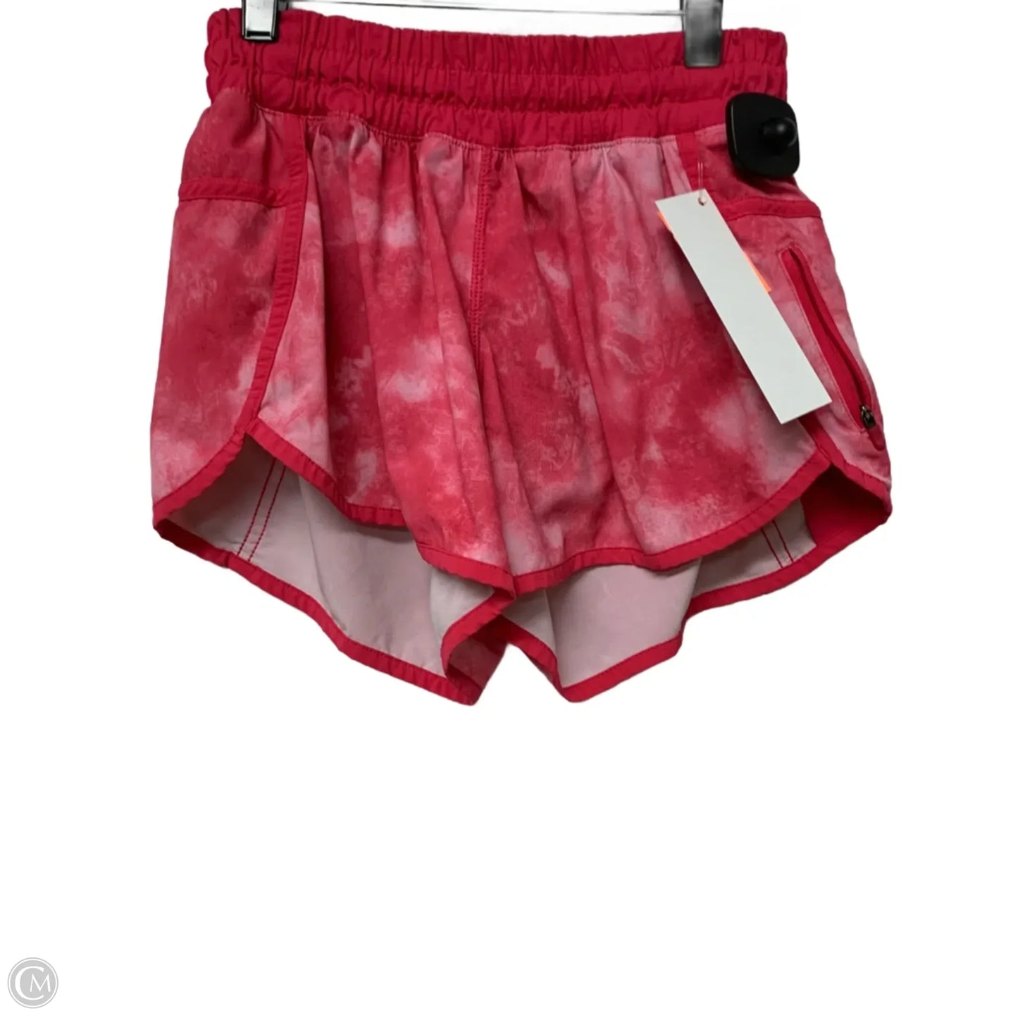 Athletic Shorts By Lululemon In Pink, Size: S