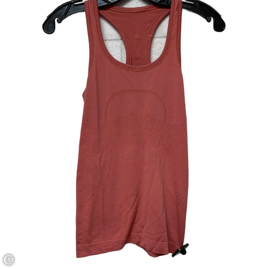 Athletic Tank Top By Lululemon In Pink, Size: S