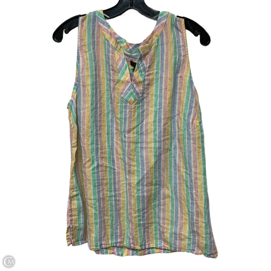 Top Sleeveless By Talbots In Multi-colored, Size: 1x