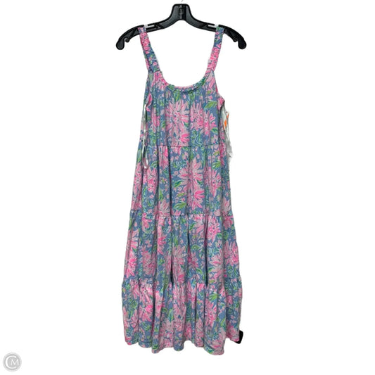 Dress Designer By Lilly Pulitzer In Blue & Pink, Size: Xxs