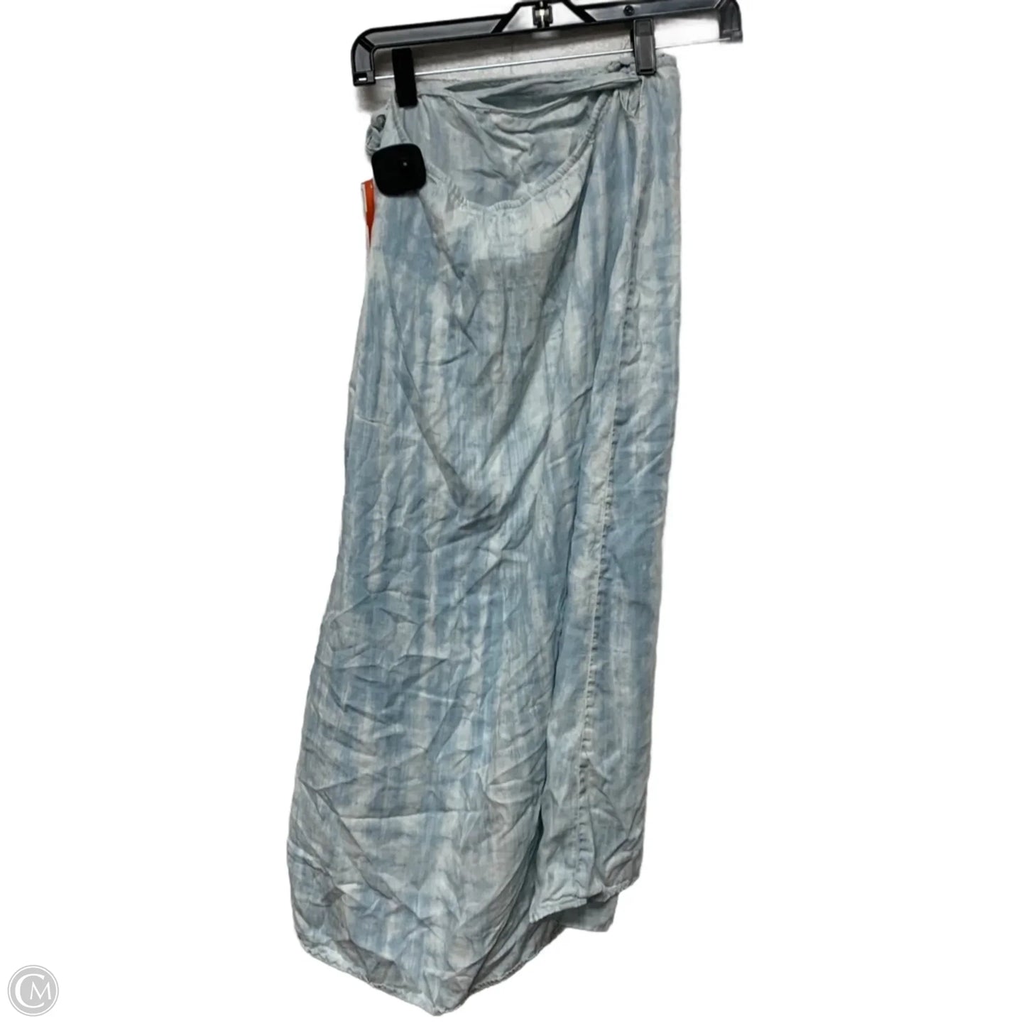 Skirt Midi By Cloth & Stone In Blue & White, Size: Xs