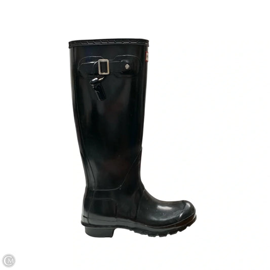 Boots Rain By Hunter In Black, Size: 6