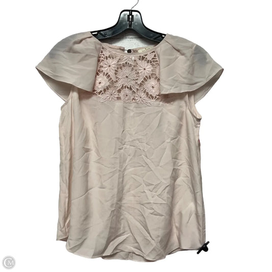 Top Short Sleeve Designer By Kate Spade In Pink, Size: S
