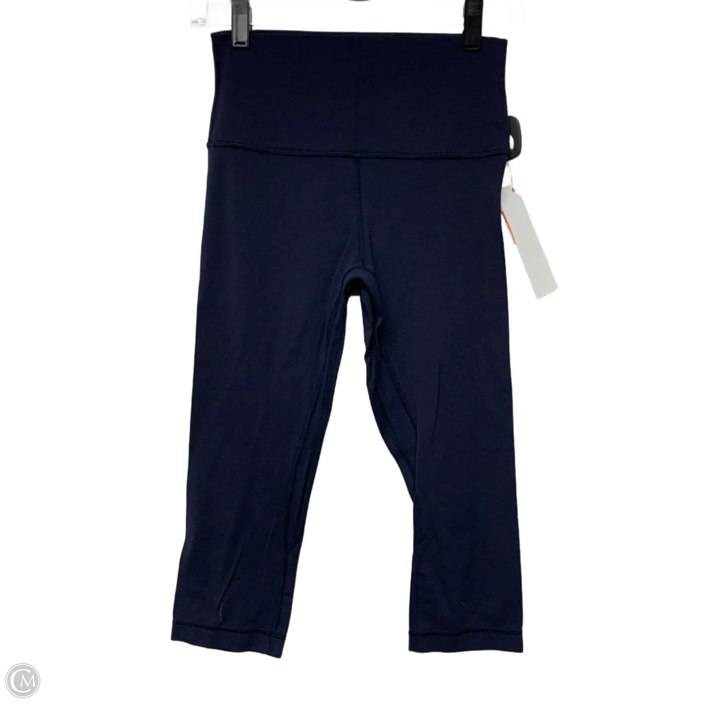 Athletic Leggings Capris By Lululemon In Navy, Size: S