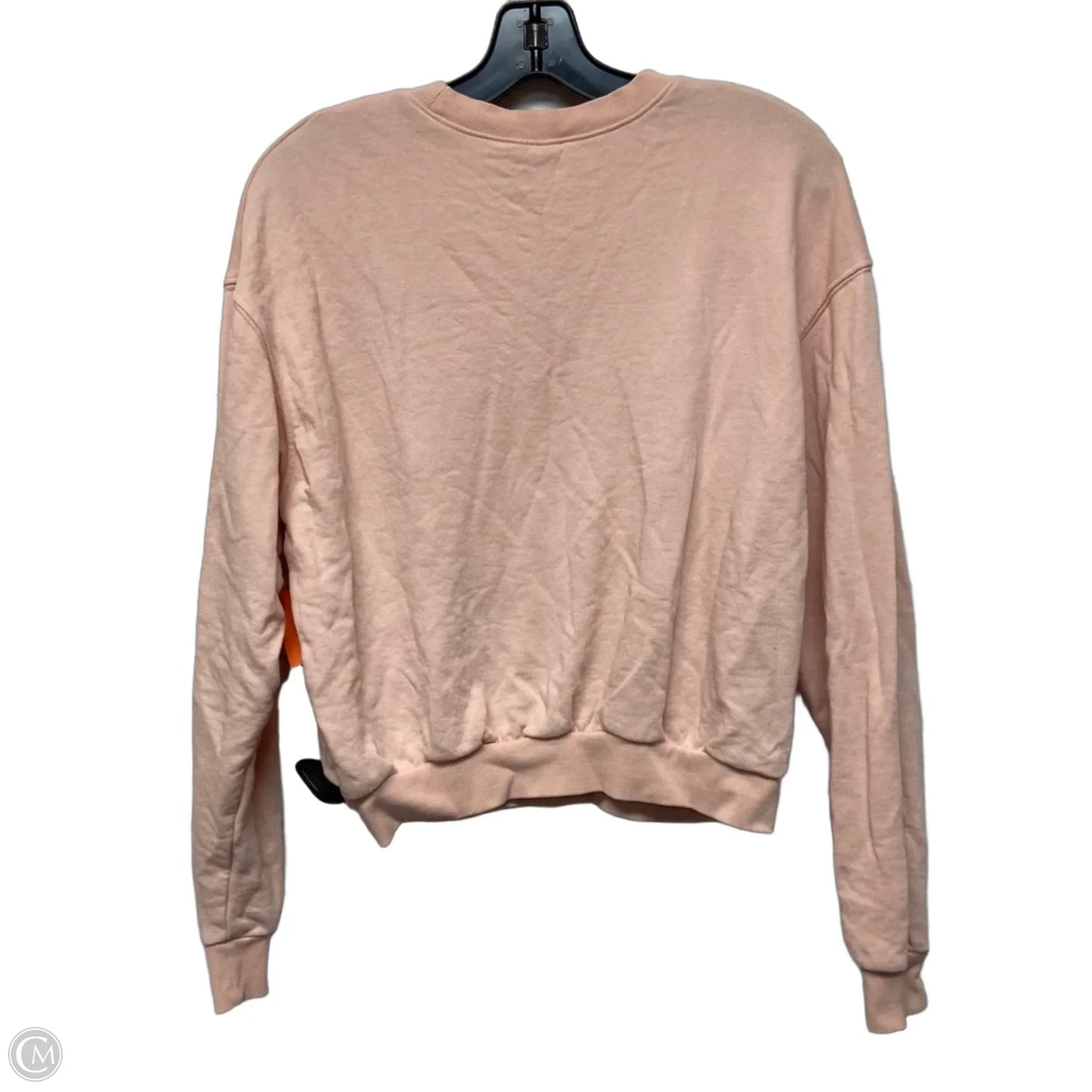Sweatshirt Crewneck By Divided In Pink, Size: M