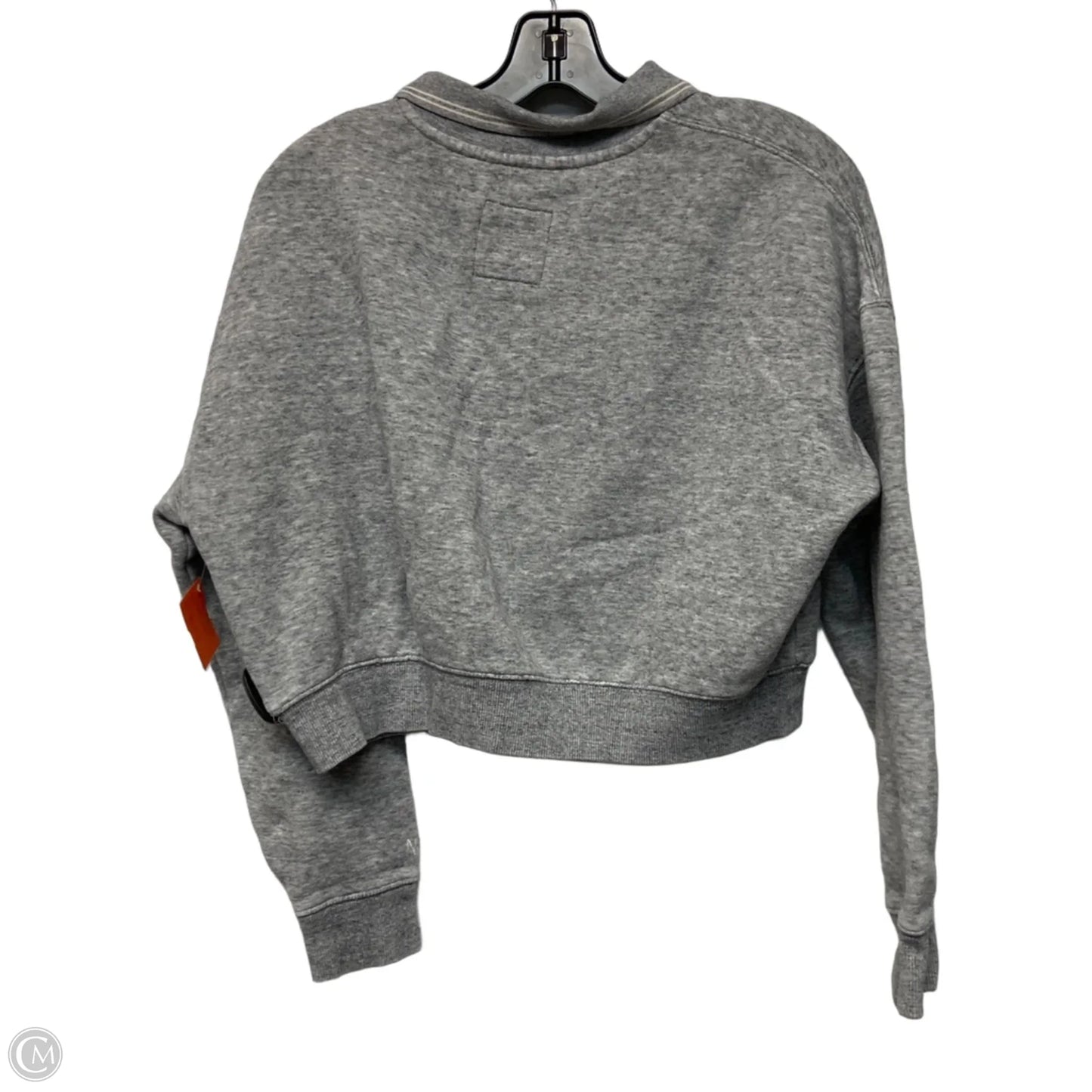 Sweatshirt Collar By Madewell In Grey, Size: M