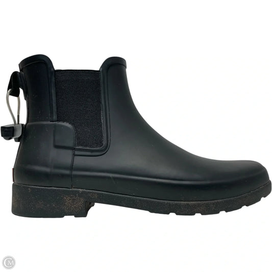 Boots Designer By Hunter In Black, Size: 9