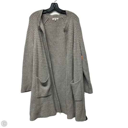 Sweater Cardigan By Madewell In Grey, Size: L