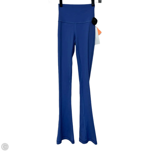Athletic Leggings By Lululemon In Blue, Size: Xs
