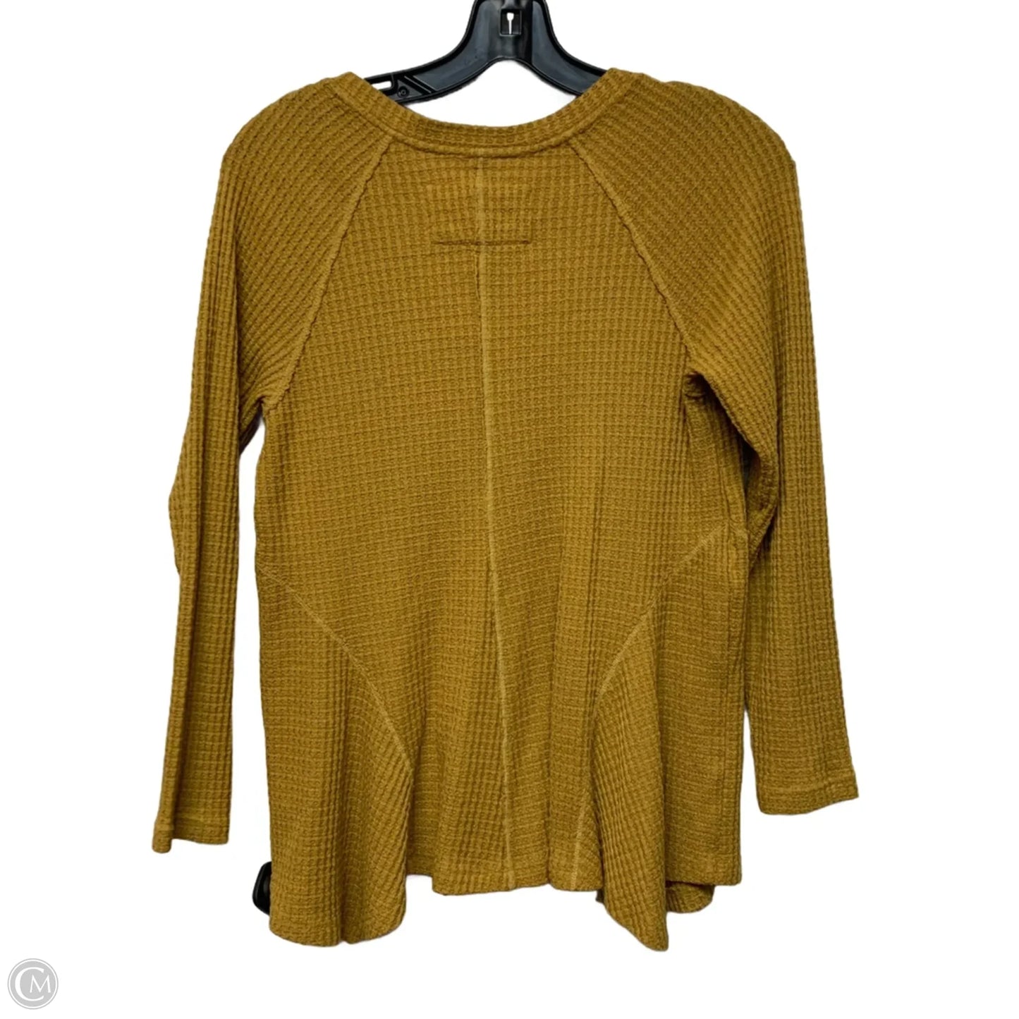 Top Long Sleeve By Maeve In Yellow, Size: Xs