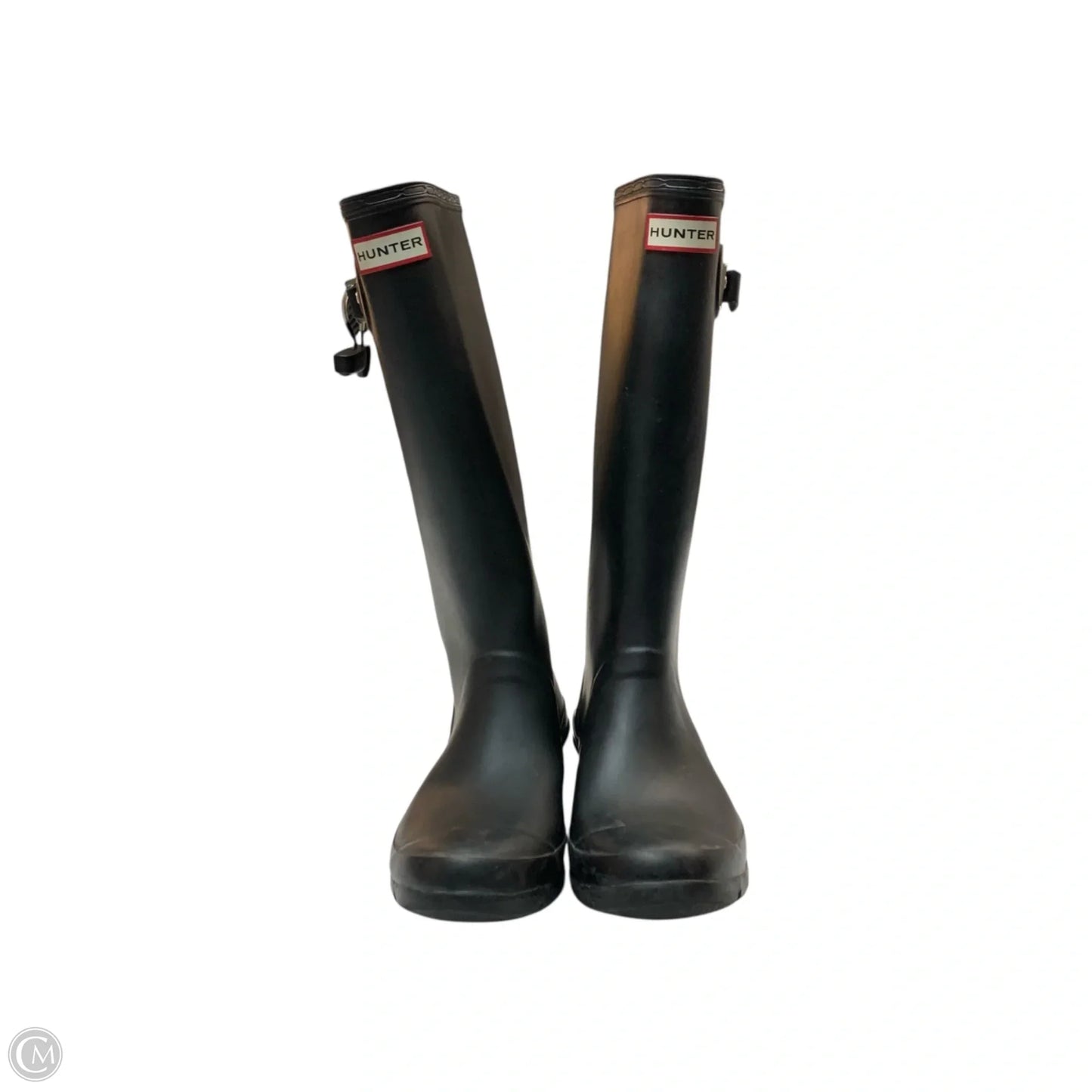 Boots Designer By Hunter In Black, Size: 7