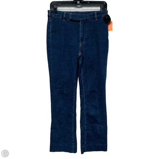 Jeans Straight By Pilcro In Blue Denim, Size: 4
