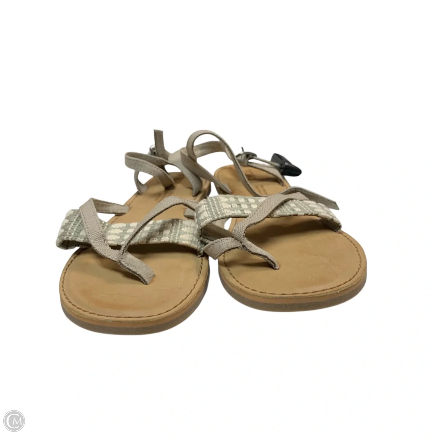 Sandals Flats By Toms In Tan, Size: 7