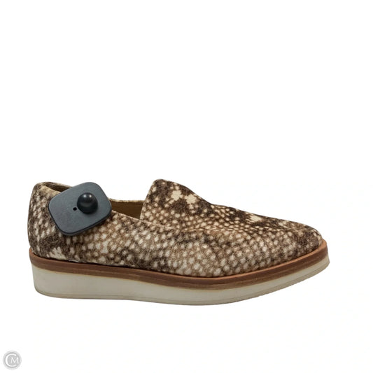 Shoes Heels Wedge By Free People In Snakeskin Print, Size: 9