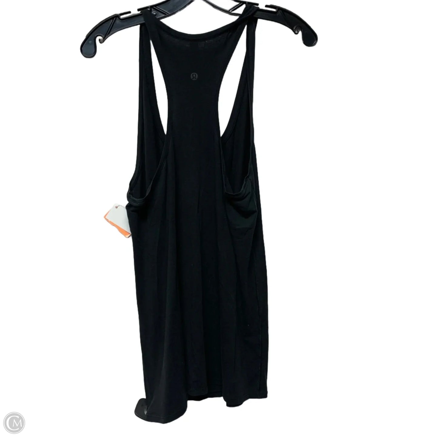 Athletic Tank Top By Lululemon In Black, Size: M