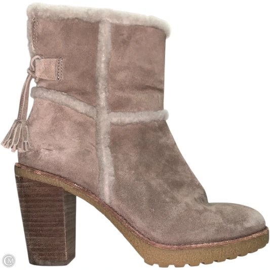 Boots Designer By Frye In Brown, Size: 7