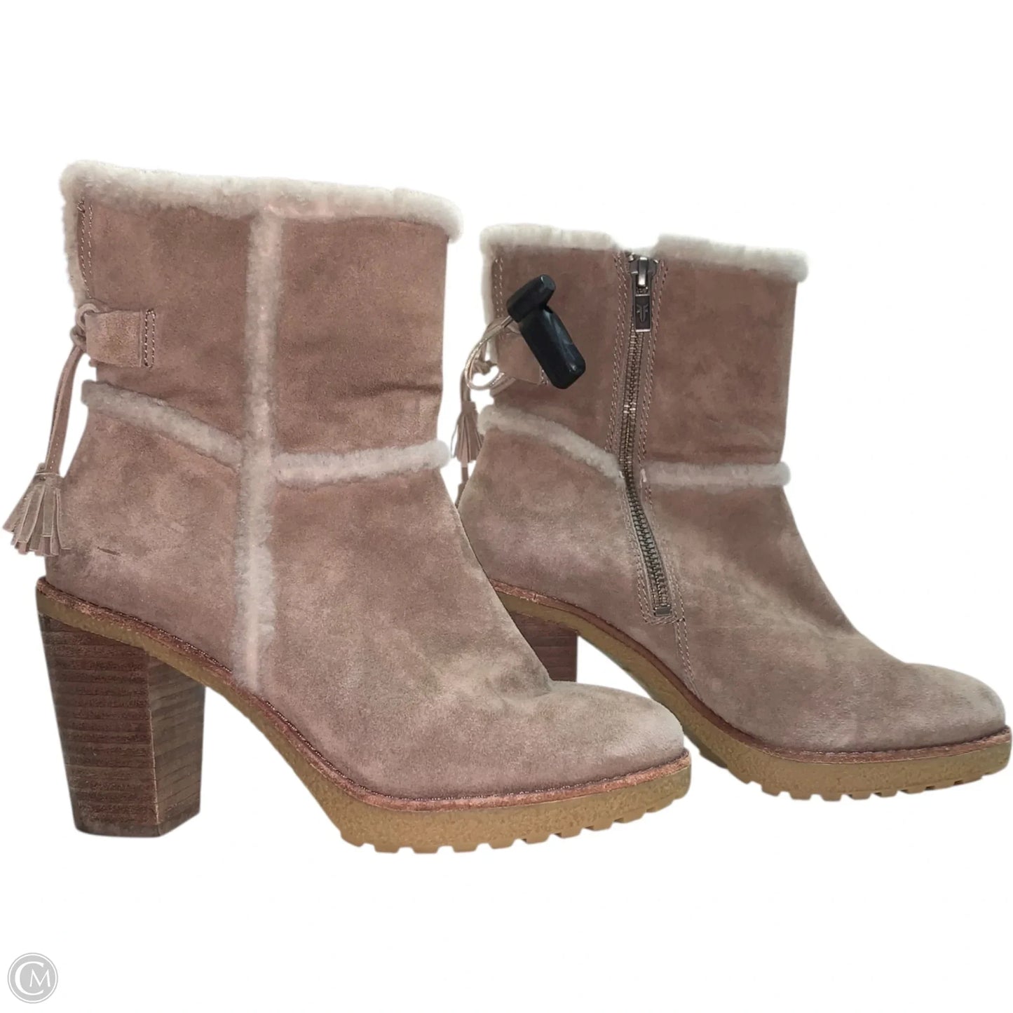 Boots Designer By Frye In Brown, Size: 7