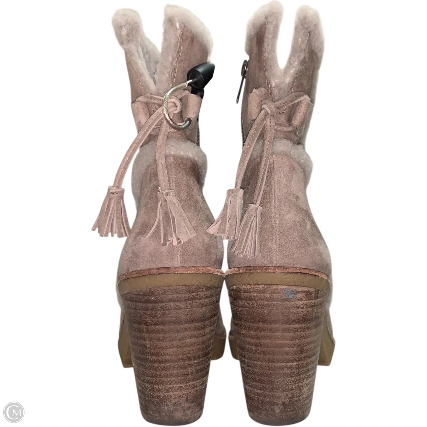 Boots Designer By Frye In Brown, Size: 7