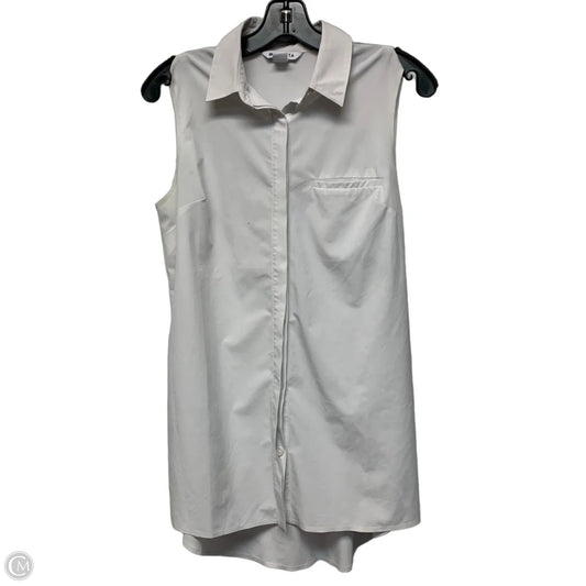 Athletic Tank Top By Athleta In White, Size: S