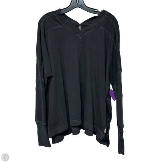 Top Long Sleeve By Free People In Grey, Size: S