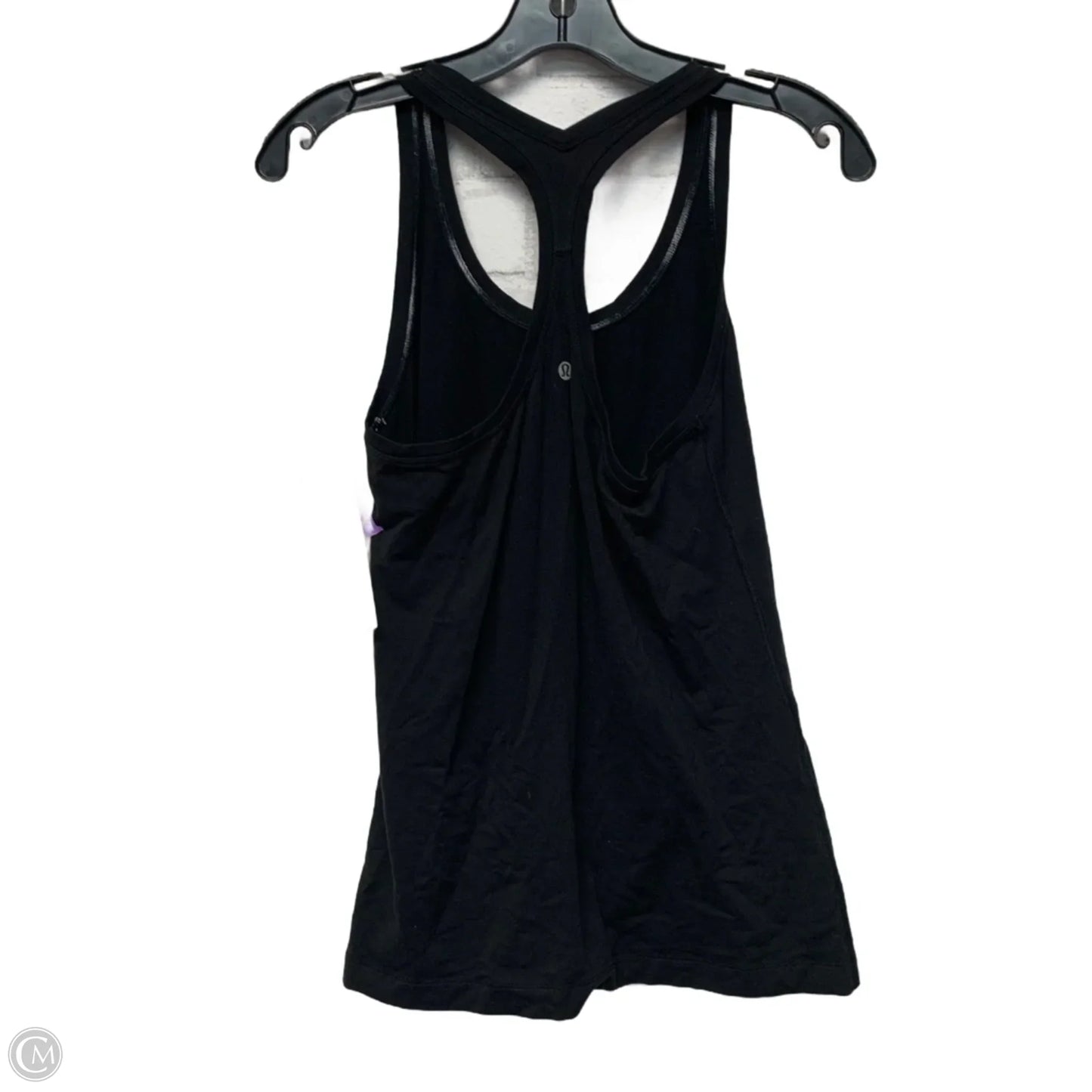 Athletic Tank Top By Lululemon In Black, Size: M
