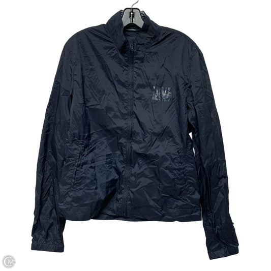 Jacket Windbreaker By Love Moschino In Navy, Size: S