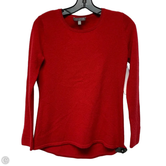 Sweater Designer By Neiman Marcus In Red, Size: Xs