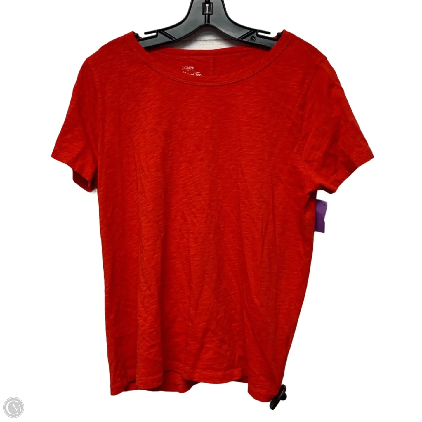 Top Short Sleeve Basic By J. Crew In Red, Size: L