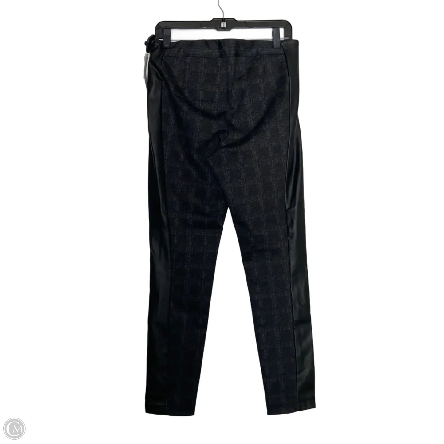 Pants Designer By Karl Lagerfeld In Black & Grey, Size: S