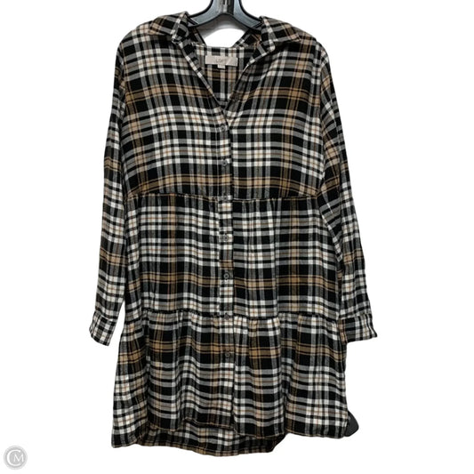 Dress Casual Short By Loft In Black & Brown, Size: M