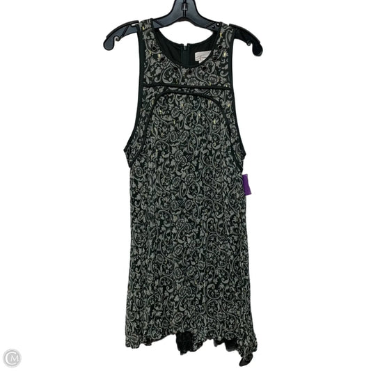 Romper By Anthropologie In Grey & White, Size: L