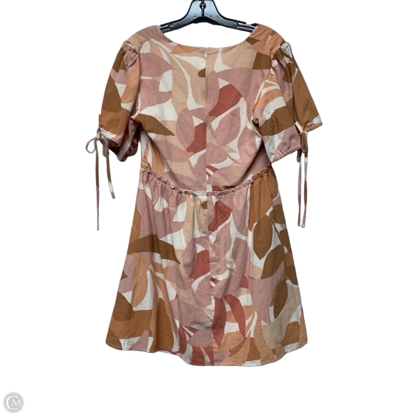 Dress Casual Short By Free People In Orange & Pink, Size: M