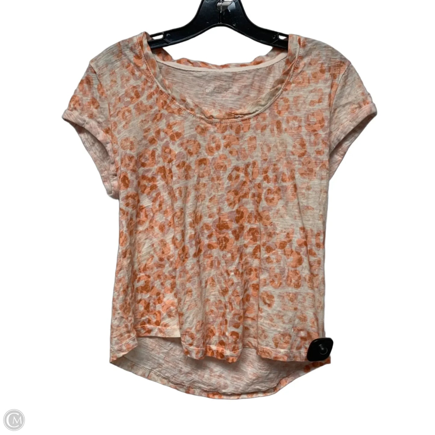 Top Short Sleeve By Pilcro In Orange, Size: S