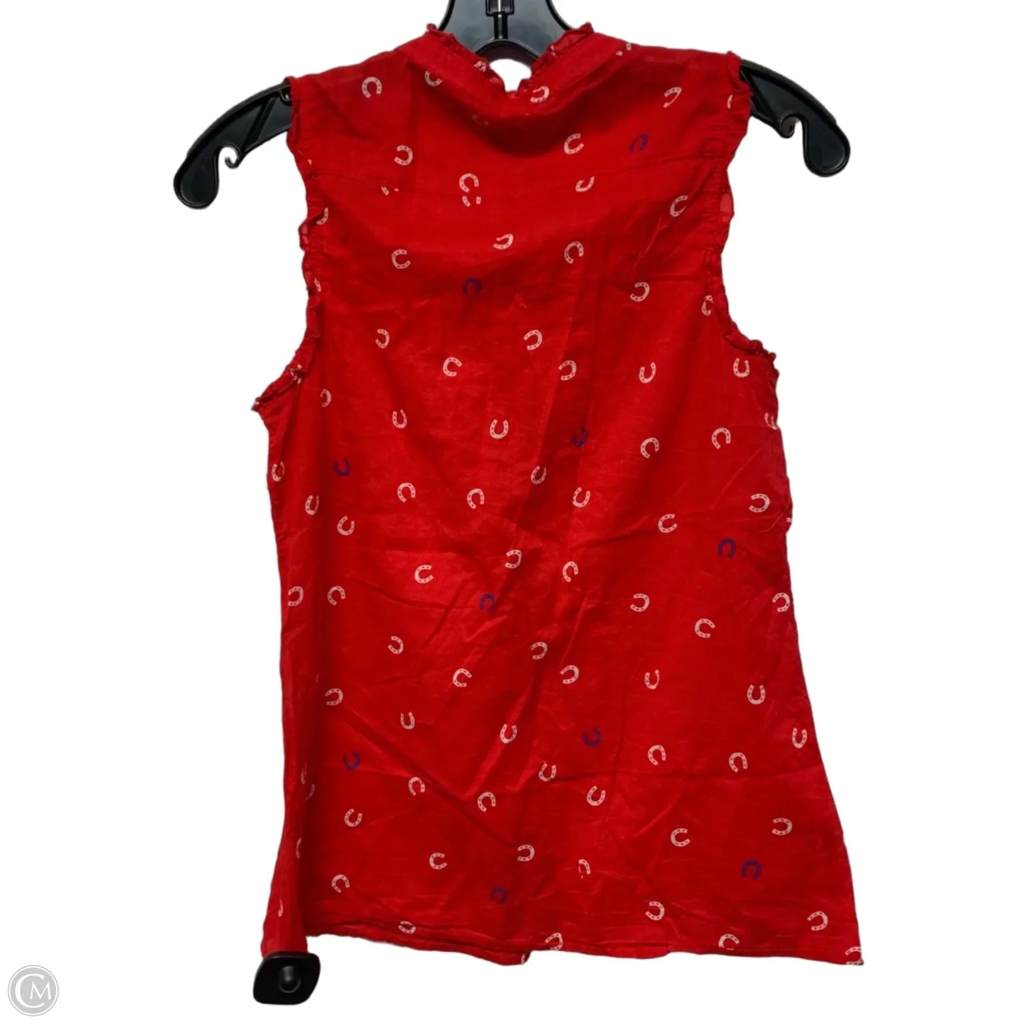 Top Sleeveless By Old Navy In Red, Size: Xs