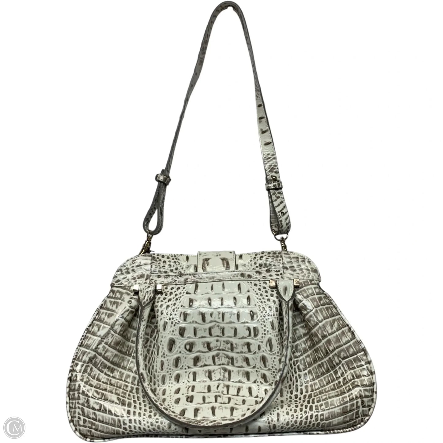 Handbag Designer By Brahmin, Size: Medium