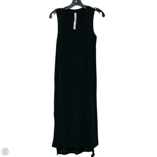 Dress Casual Maxi By Lululemon In Black, Size: Xs