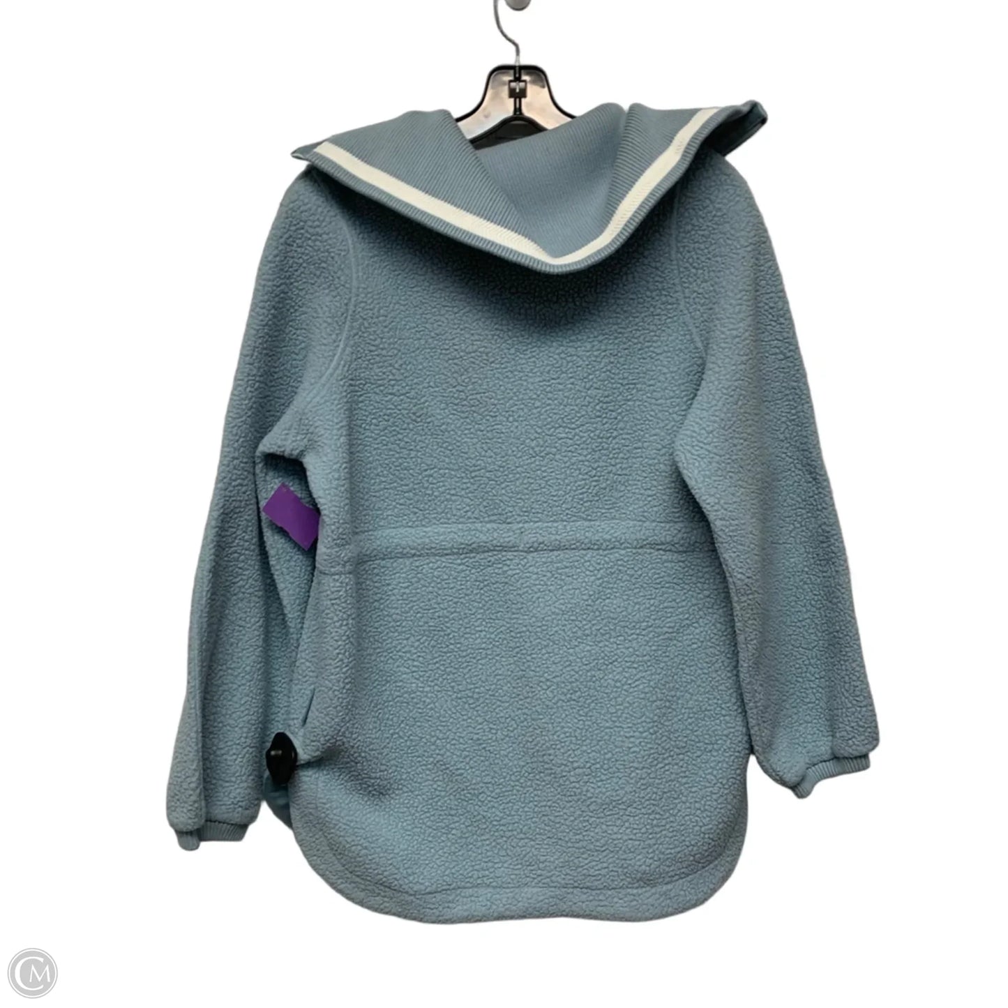 Sweatshirt Collar By Varley In Blue, Size: Xs