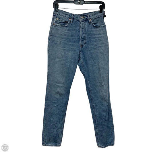 Jeans Designer By Agolde In Blue Denim, Size: 2