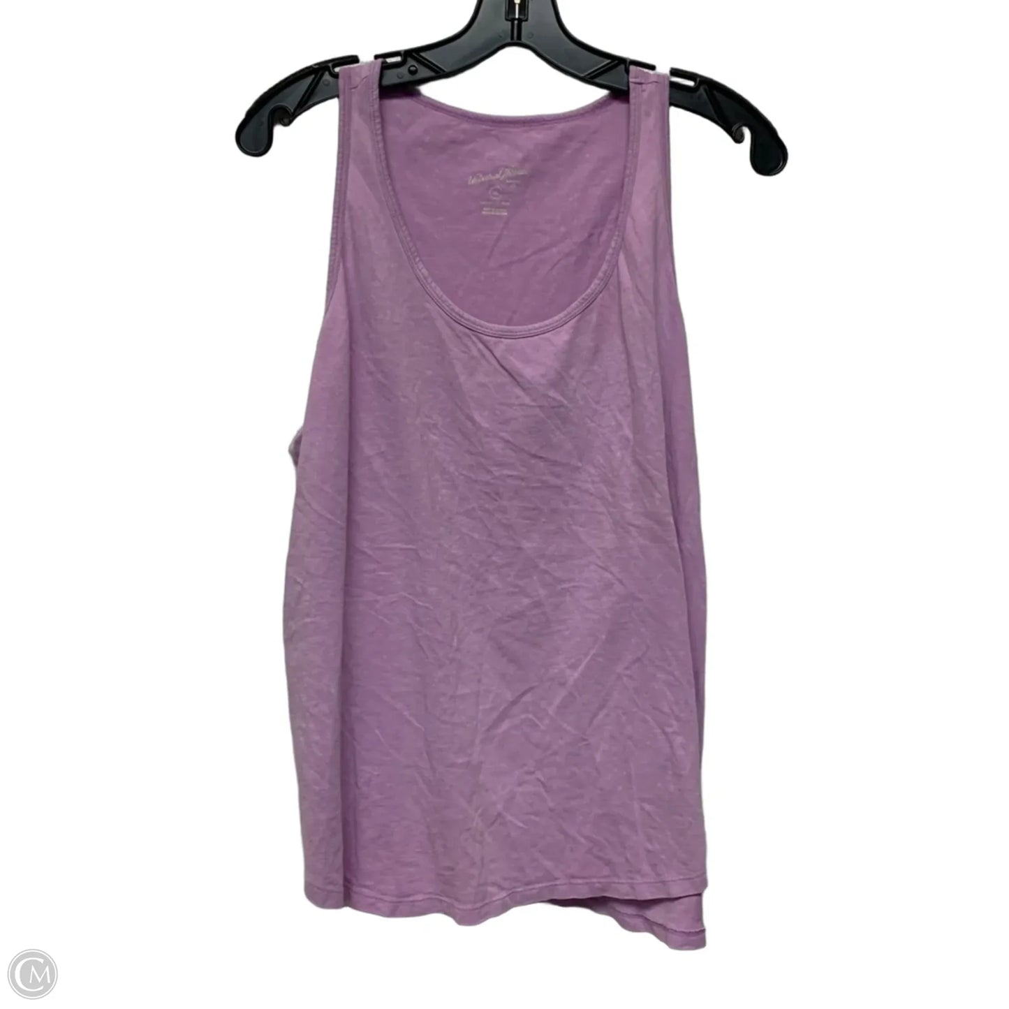 Top Sleeveless Basic By Universal Thread In Purple, Size: 1x