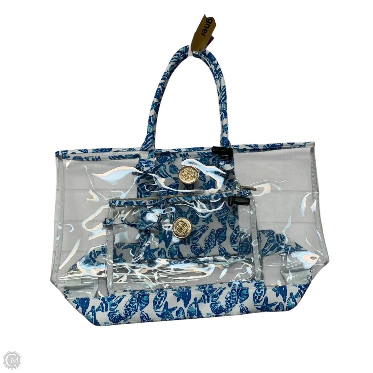 Tote Designer By Lilly Pulitzer, Size: Large
