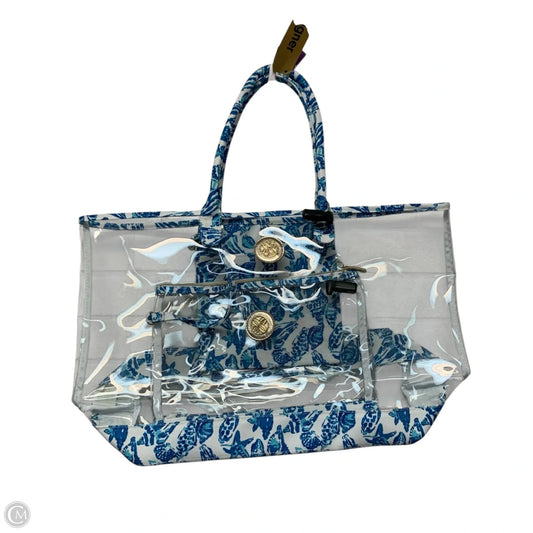 Tote Designer By Lilly Pulitzer, Size: Large