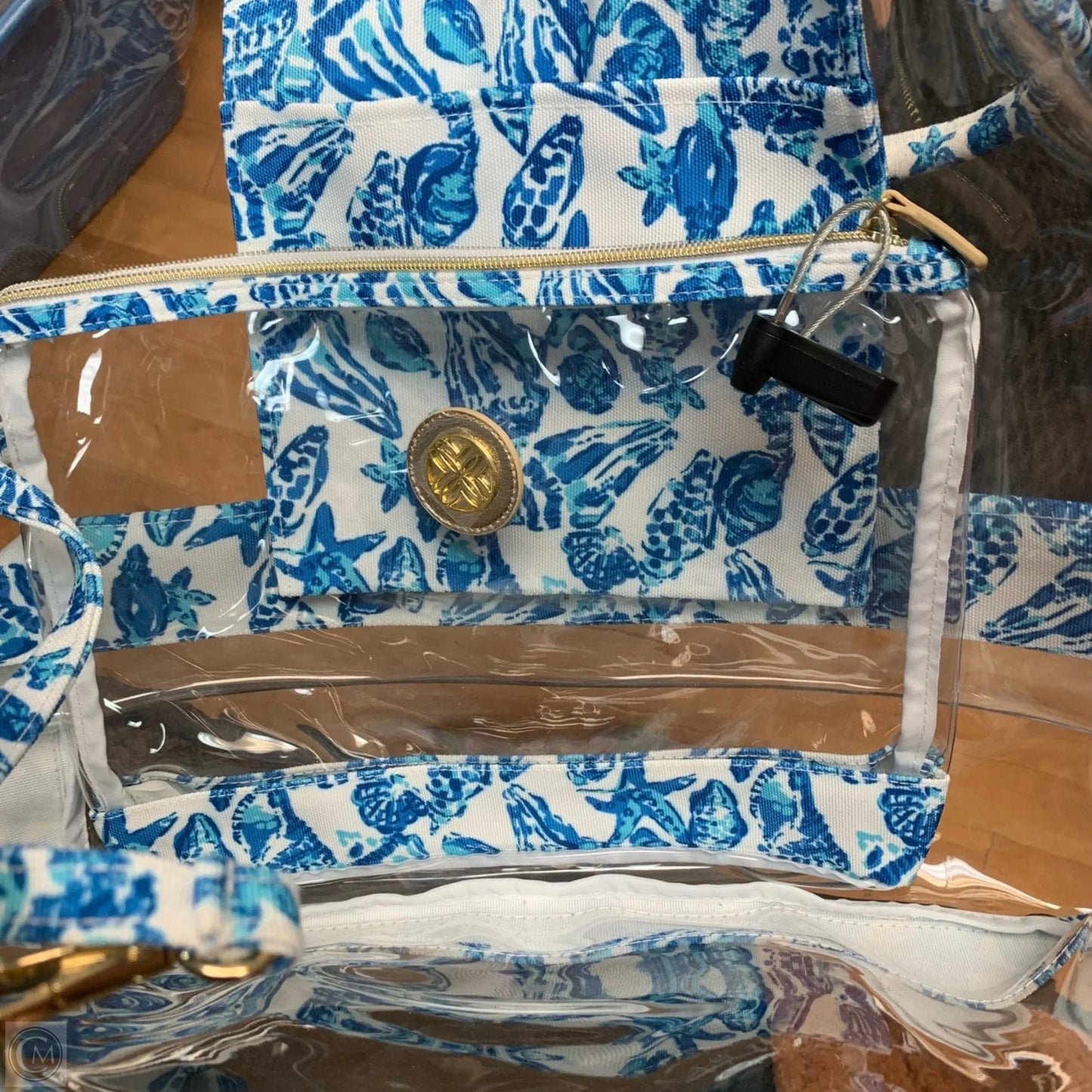 Tote Designer By Lilly Pulitzer, Size: Large